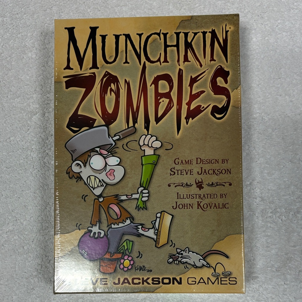 Munchkin Zombies Card Game Steve Jackson games new